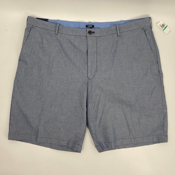 izod big & tall sportflex waistband stretch flat front chino pant